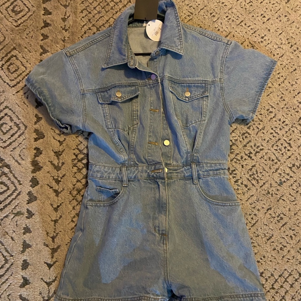 Women’s Denim Romper